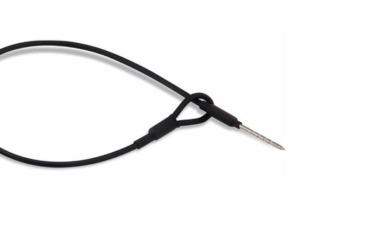 Black Loop and Pin Long Lanyard Pack 100